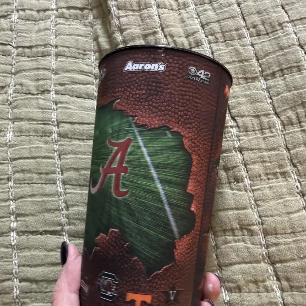 Alabama Crimson Tide Football Stadium Cup  Shifting Images. SEC Team Made in USA